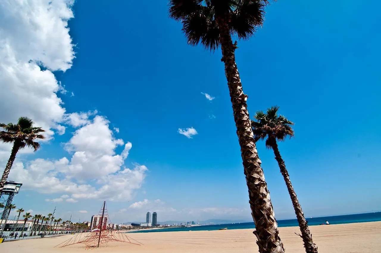 Barceloneta Suites Apartments Beach Spanien